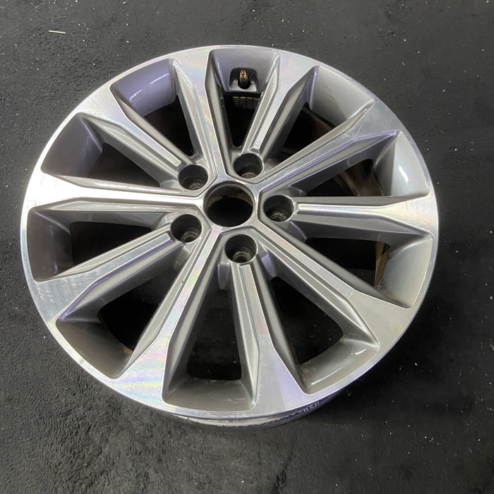 17" SONATA 16 17x7, exposed lug nuts, 10 spoke, , raised spoke design, w/o - View 8