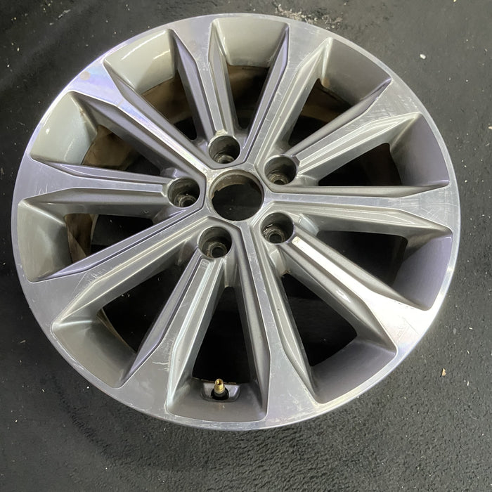17" SONATA 16 17x7, exposed lug nuts, 10 spoke, , raised spoke design, w/o - View 7