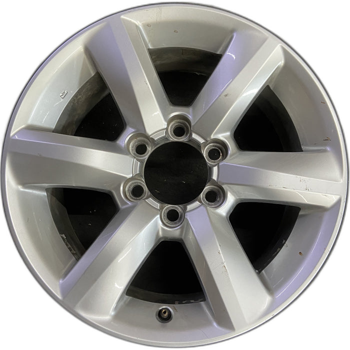 18" LEXUS GX460 10-11 Original OEM Wheel Rim - SILVER - Front View