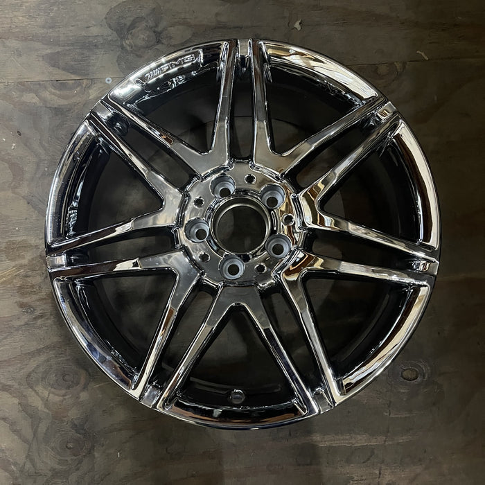18" MERCEDES C-CLASS 13 204 Type; C250, Cpe, 18x7.5, Original OEM Wheel Rim - - Additional View