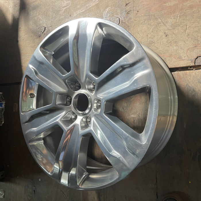 20" FORD F150 PICKUP 15-20 20x8.5, 6 spoke, Original OEM Wheel Rim - POLISHED - View 8