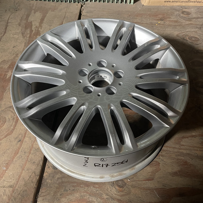 18" MERCEDES E-CLASS 07 211 Type; , E350, 18x8.5 Original OEM Wheel Rim - SILVER - View 7