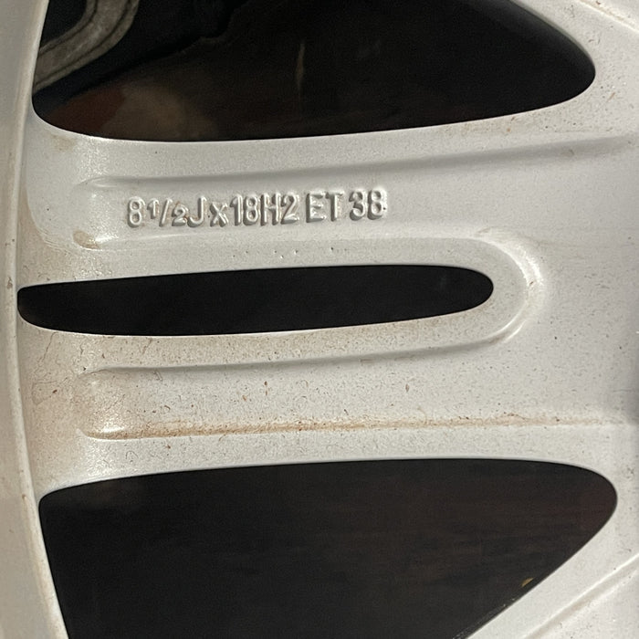 18" MERCEDES E-CLASS 07 211 Type; , E350, 18x8.5 Original OEM Wheel Rim - SILVER - View 9
