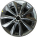 19" INFINITI QX50 19-22 19x7.5 , Original OEM Wheel Rim - SILVER - Front View