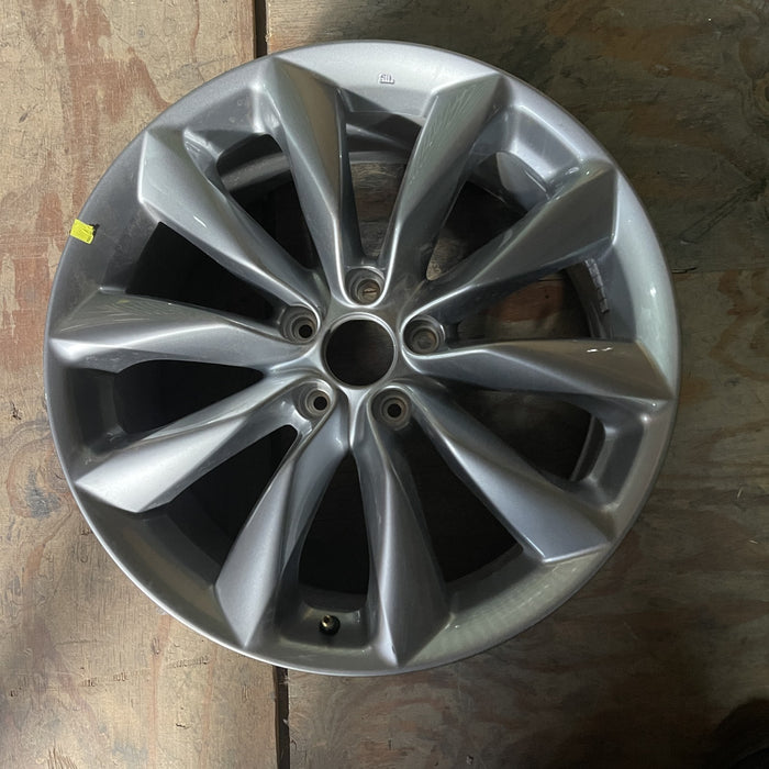 19" INFINITI QX50 19-22 19x7.5 , Original OEM Wheel Rim - SILVER - Additional View