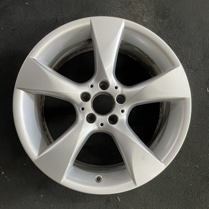 18" MERCEDES SLK 12-14 172 Type, SLK250, 18x8.5, 5 spoke, twisted spokes - Front View