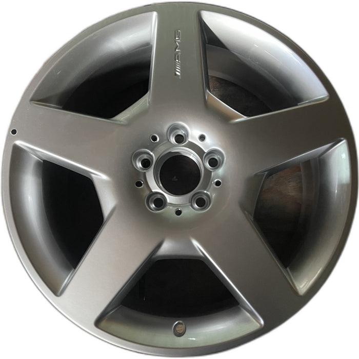 19" MERCEDES ML-CLASS 06-07 164 Type; ML350, 19x8 , flat spokes Original OEM - Front View