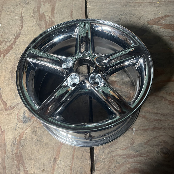 16" BMW 320i 01-05 , 16x7, alloy, 5 spoke, cupped Original OEM Wheel Rim - - View 7