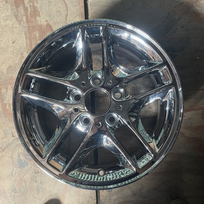 16" BMW 330i 04-05 16x7 Original OEM Wheel Rim - CHROME - Additional View