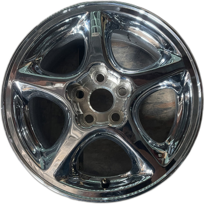 15" CELICA 94-99 15x7 , Original OEM Wheel Rim - CHROME - Front View