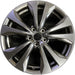 18" UX200 19 18x7 , 10 spoke Original OEM Wheel Rim - Front View