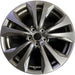 18" UX200 19 18x7 , 10 spoke Original OEM Wheel Rim - Front View