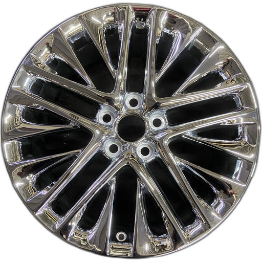 18" LEXUS ES350 13-15 18x7.5 Original OEM Wheel Rim - CHROME - Front View