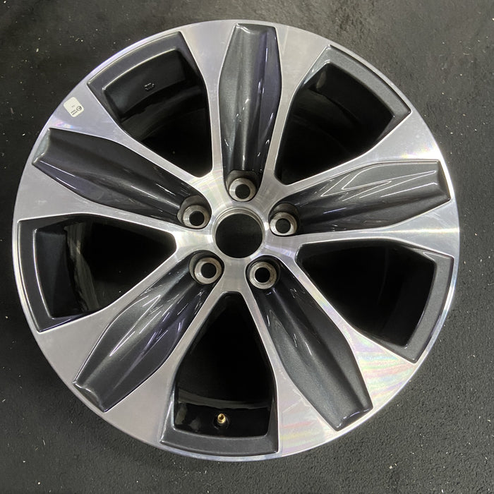 18" HIGHLANDER 20-21 18x8 , Original OEM Wheel Rim - MACHINED GREY - Additional View