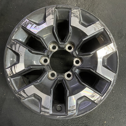 16" TACOMA 16 16x7, alloy, , Y spoke Original OEM Wheel Rim - MACHINED CHARCOAL - Additional View