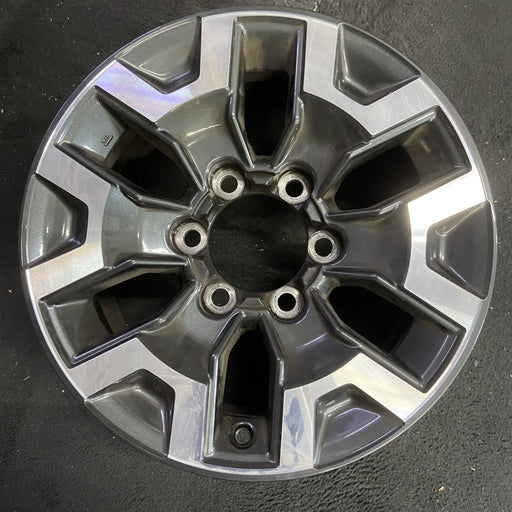 16" TACOMA 16 16x7, alloy, , Y spoke Original OEM Wheel Rim - MACHINED CHARCOAL - Additional View
