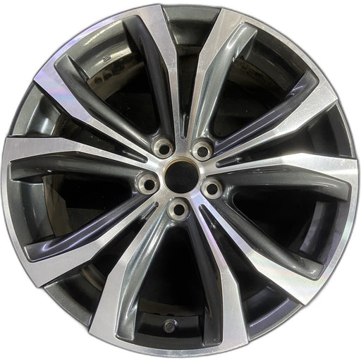 20" LEXUS RX350 16-19 20x8 , 10 spoke, V spoke Original OEM Wheel Rim - - Front View