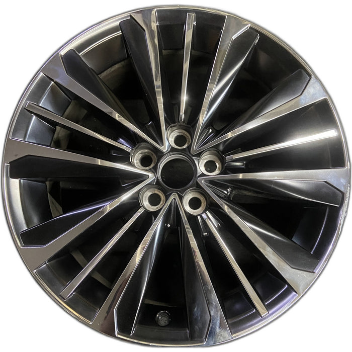 20" GRAND HIGHLANDER 24-26 20x8 , , triple spoke, Original OEM Wheel Rim - - Front View