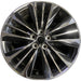 20" GRAND HIGHLANDER 24-26 20x8 , , triple spoke, Original OEM Wheel Rim - - Front View