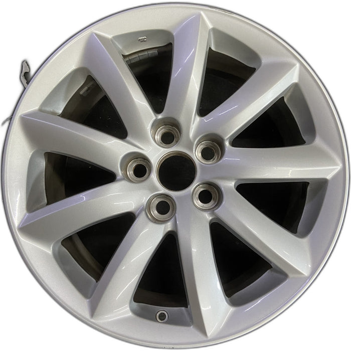 18" LEXUS LS460 07-12 , 18x7.5, 9 spoke Original OEM Wheel Rim - Front View