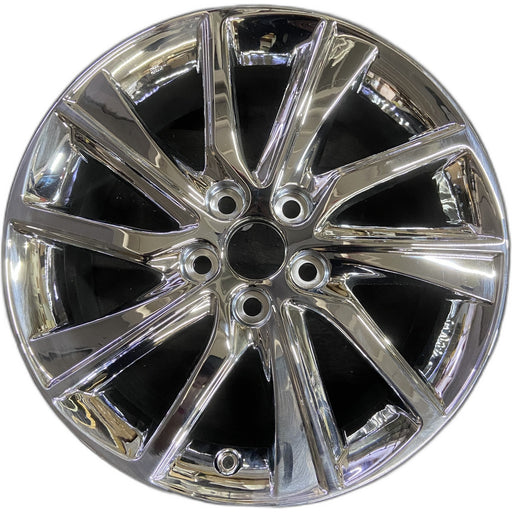 17" LEXUS ES300H 16-18 17x7 Original OEM Wheel Rim - CHROME - Front View
