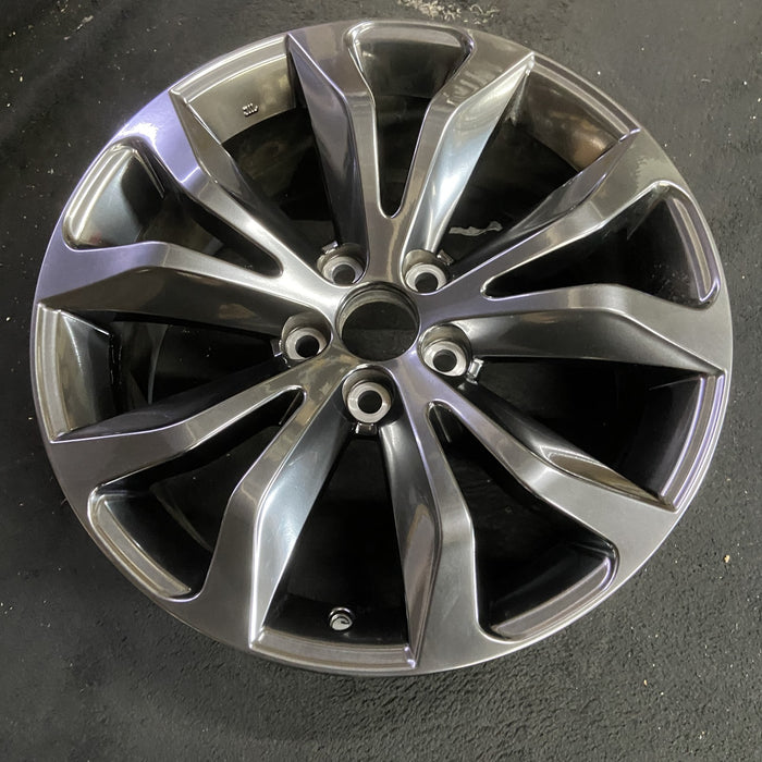 18" NX300 18-21 18x7.5 , , V spoke, Original OEM Wheel Rim - HYPER SILVER - View 7
