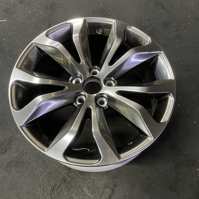 18" NX300 18-21 18x7.5 , , V spoke, Original OEM Wheel Rim - HYPER SILVER - View 8
