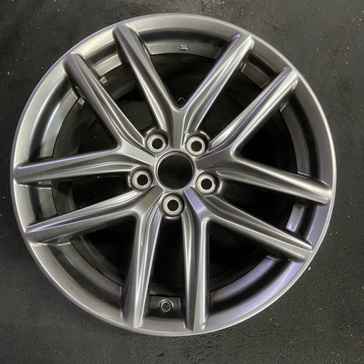 18" LEXUS IS250 14-15 18x8.5 , 10 spoke Original OEM Wheel Rim - HYPER SILVER - Additional View