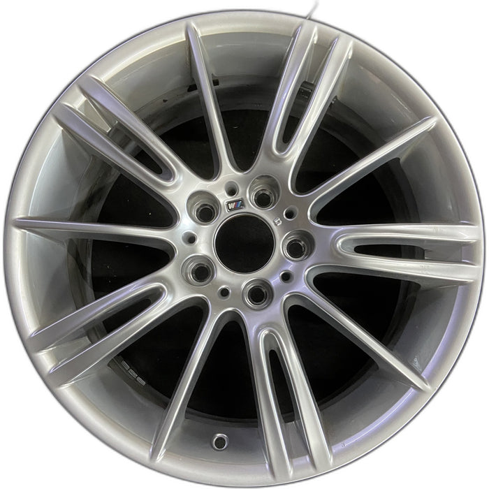18" BMW 323i 06-07 18x8 , 10 spoke, Original OEM Wheel Rim - Front View