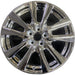 18" LEXUS GS350 13-15 18x8 , 5 twin spoke Original OEM Wheel Rim - CHROME - Front View