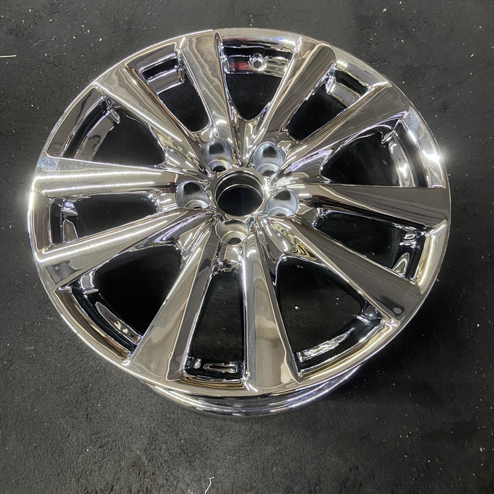 18" LEXUS GS350 13-15 18x8 , 5 twin spoke Original OEM Wheel Rim - CHROME - View 8