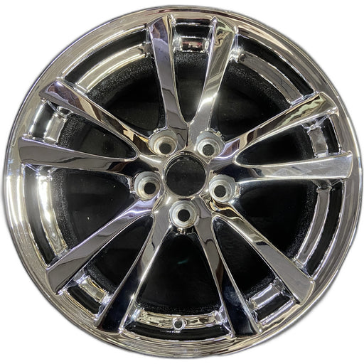 18" LEXUS IS250 06-08 18x8 , Original OEM Wheel Rim - CHROME - Front View