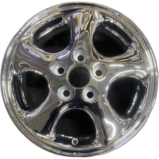 15" LEXUS ES300 97-98 , alloy, w/ Original OEM Wheel Rim - CHROME - Front View