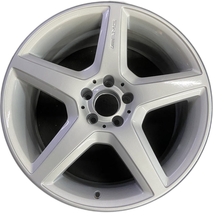 19" MERCEDES CLS-CLASS 06 219 Type; CLS55, 19x8.5 Original OEM Wheel Rim - Front View