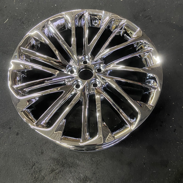 20" LEXUS RX350 20-22 20x8 , 20 spoke , Original OEM Wheel Rim - CHROME - View 8