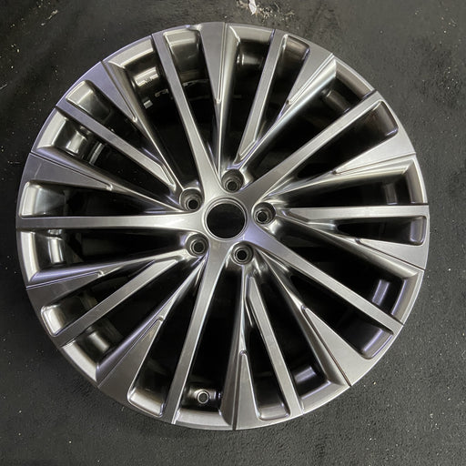 21" LEXUS RX350 25-26 21x8, 20 spoke, Original OEM Wheel Rim - CHARCOAL - Additional View