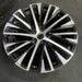 20" RZ300E 25 20x9.5, face with accent Original OEM Wheel Rim - MACHINED BLACK - View 7