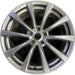 19" INFINITI G37 08-09 19x8.5 Original OEM Wheel Rim - Front View