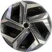 19" TUCSON 22-24 gasoline, 19x7.5 , 5 split spoke, w/o Original OEM Wheel Rim - - Front View