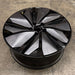 19" ARIYA 23-26 19x7.5, 10 spoke Original OEM Wheel Rim - BLACK SILVER - View 9