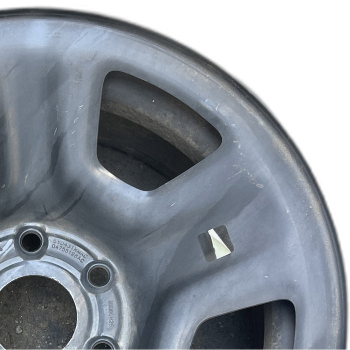 18" DODGE 1500 PICKUP 19-21 , 18x7.5 , Original OEM Wheel Rim - SILVER - Side Profile