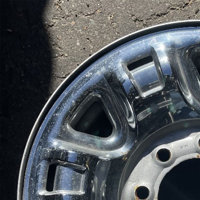 17" NV 1500 14-21 , , styled steel, clad Original OEM Wheel Rim - CHROME - Side Profile