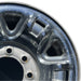 17" NV 1500 14-21 , , styled steel, clad Original OEM Wheel Rim - CHROME - Side Profile