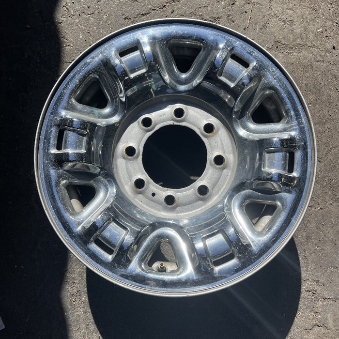 17" NV 1500 14-21 , , styled steel, clad Original OEM Wheel Rim - CHROME - Additional View
