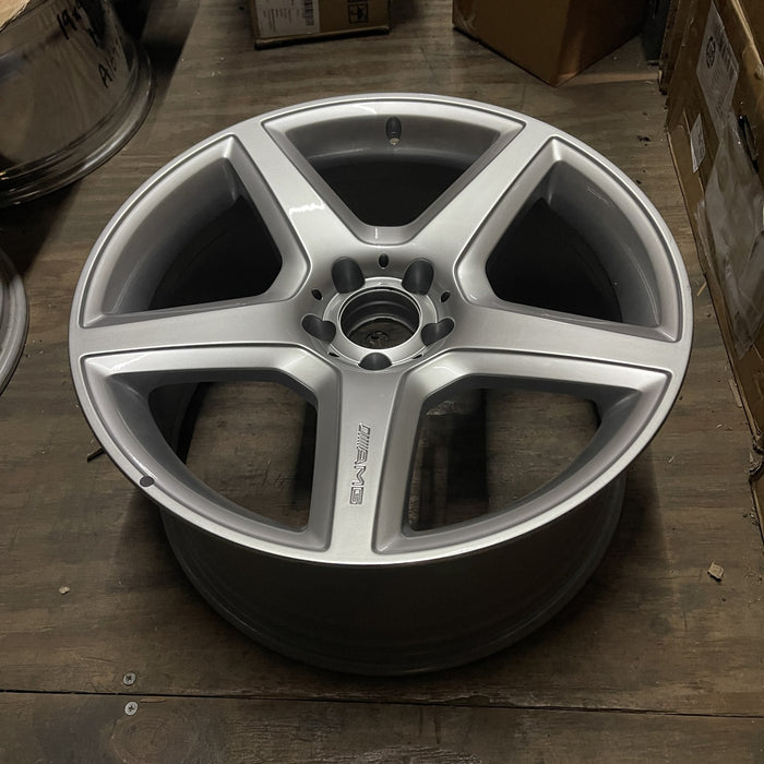 19" MERCEDES S-CLASS 08 230 Type; SL55, 19x9.5, 1 piece Original OEM Wheel Rim - View 8