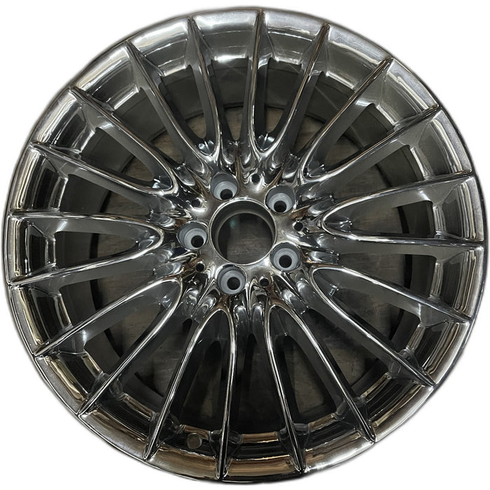19" MERCEDES CL-CLASS 11-14 216 Type; CL600, 19x8.5 Original OEM Wheel Rim - - Front View