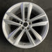 19" BMW 740i 16 19x8.5 , 5 spoke, V spoke, Original OEM Wheel Rim - MACHINED - Front View