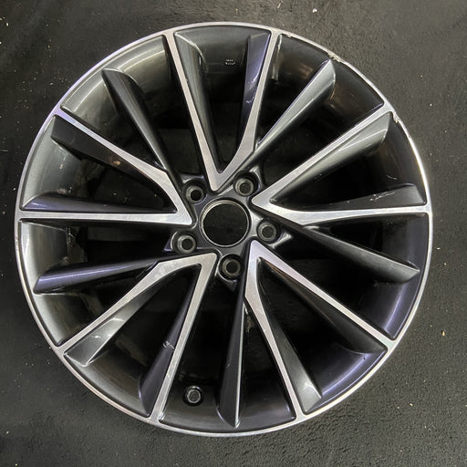 18" NX250 22-25 18x7.5 Original OEM Wheel Rim - MACHINED CHARCOAL - Additional View