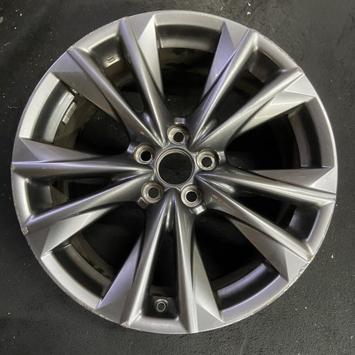 19" LEXUS ES250 21 19x8 , Original OEM Wheel Rim - HYPER SILVER - Additional View