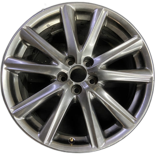 19" LEXUS GS350 13-14 19x9 , 10 spoke Original OEM Wheel Rim - Front View